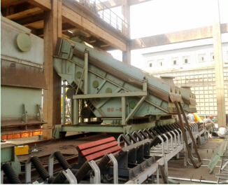 宁波钢铁430平米烧结机烧结矿一筛二筛三筛