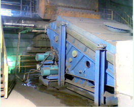 攀钢360平米烧结机烧结矿一筛二筛三筛