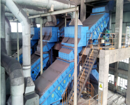 攀钢西昌2360平米烧结机烧结矿一筛二筛三筛