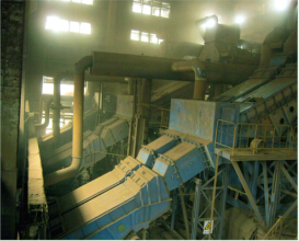 松汀300平米烧结机烧结矿一筛二筛三筛