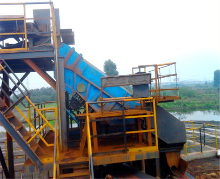 攀成钢原料城铁矿石筛