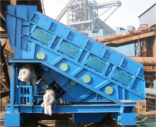 天钢原料厂焦灰筛