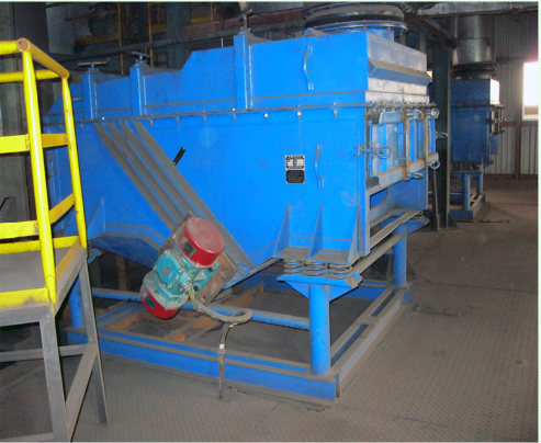 首钢迁安2560立方米高炉喷煤车间煤粉筛