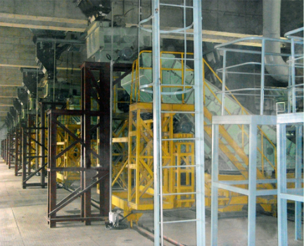 鞍钢鲅鱼圈1号2号4038立方米高炉烧结矿筛