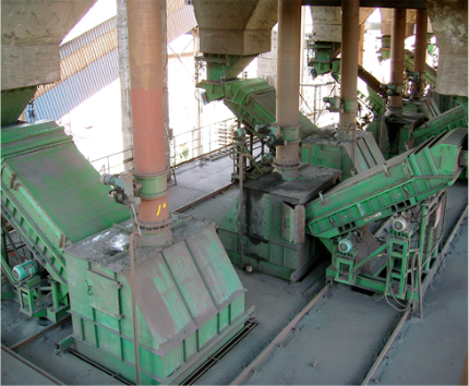 八钢1号2号3号2500立方米高炉烧结矿、焦炭、球团、杂矿筛