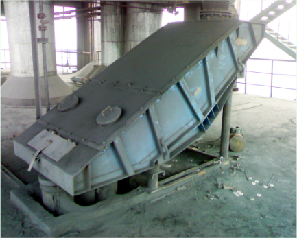 新钢8号1080立方米高炉喷煤车间煤粉筛