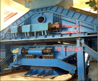 天津轧三180平米烧结机整粒系统筛分楼工程一筛二筛