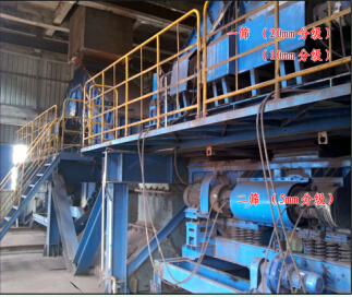 天柱320平米烧结机整粒系统筛分楼工程一筛二筛